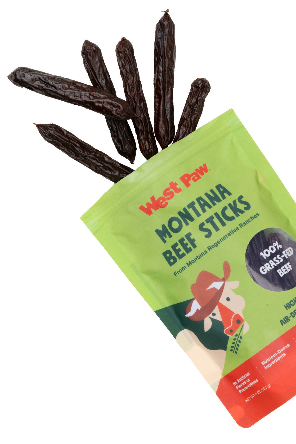 Paw orders love beef sticks